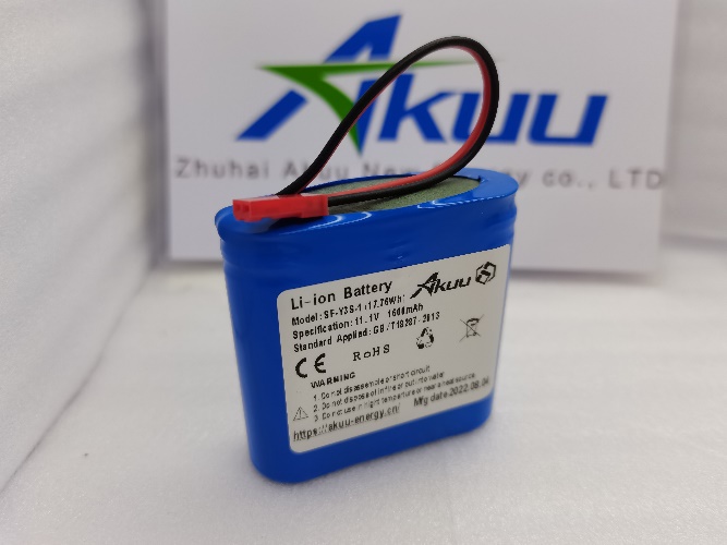 Lithium Battery for Injection pump 18500 11.1V 1600mAh-AKUU,Batteries, Lithium Battery, NiMH batteriy, Medical Device Batteries, Digital Product Batteries, Industrial Equipment Batteries, Energy Storage Device Batteries