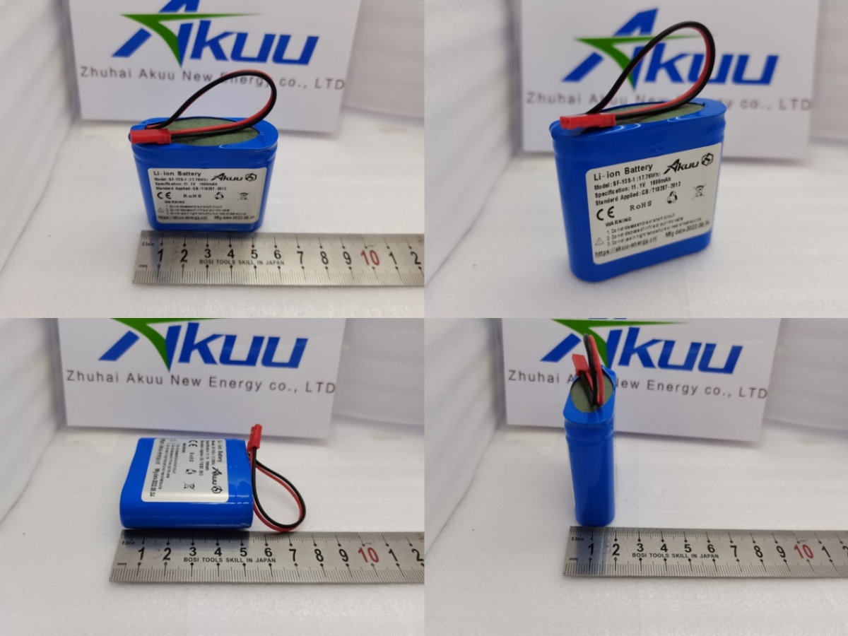 Litiumbatteri for injeksjonspumpe 18500 11.1V 1600mAh-AKUU,batterier, litiumbatteri, NiMH-batteri, medisinske enhetsbatterier, digitale produktbatterier, industrielt utstyrsbatterier, batterier til energilagringsenheter